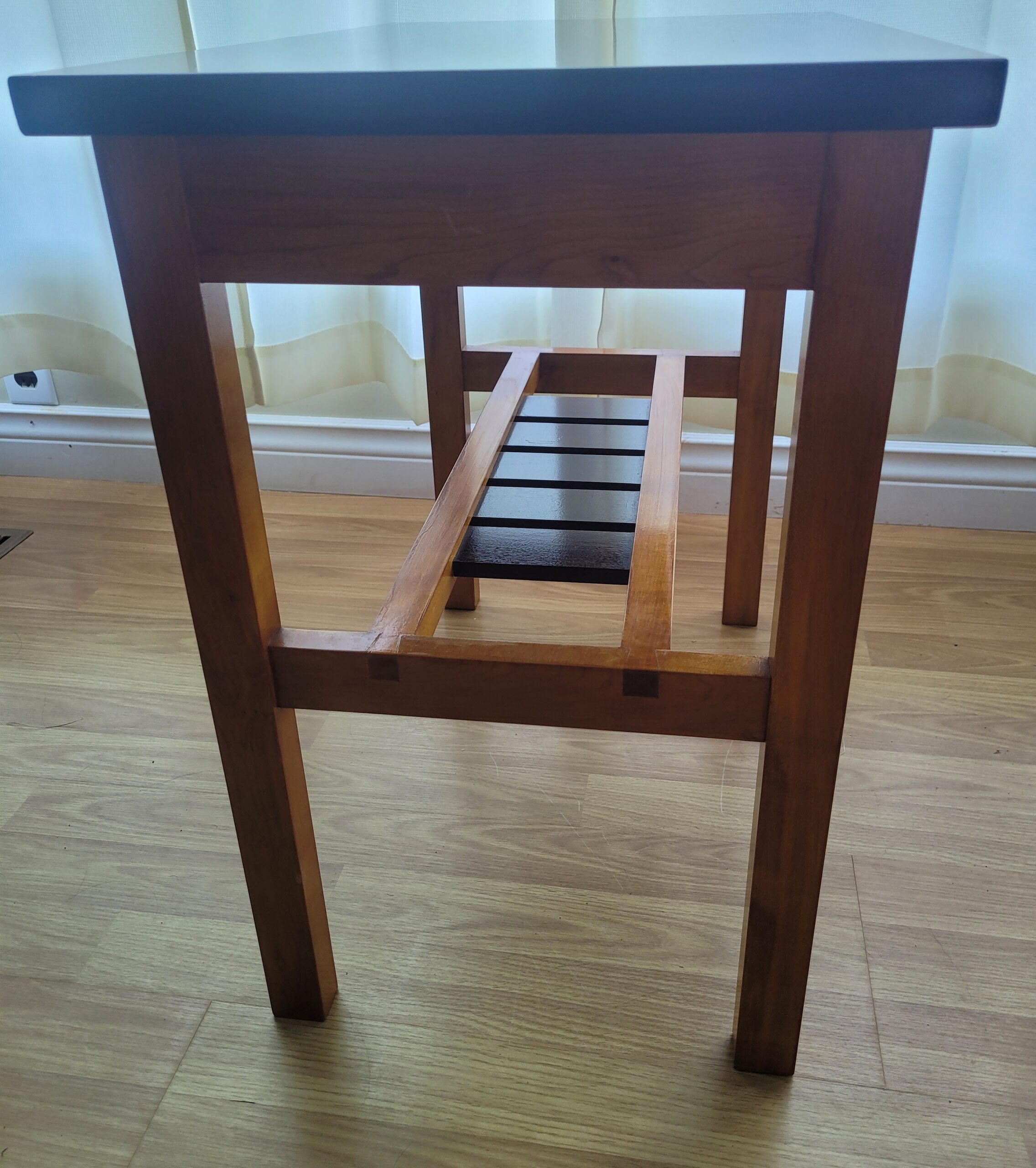 handcrafted end table